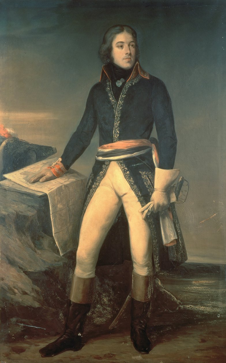Porträt von General Louis-Lazare Hoche (1768-97) von Ary Scheffer