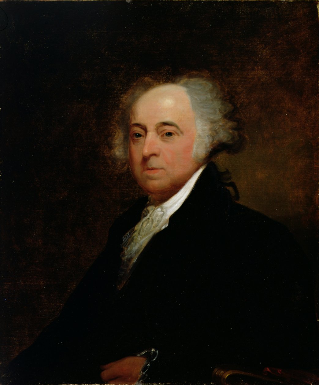 Porträt von John Adams von Asher Brown Durand