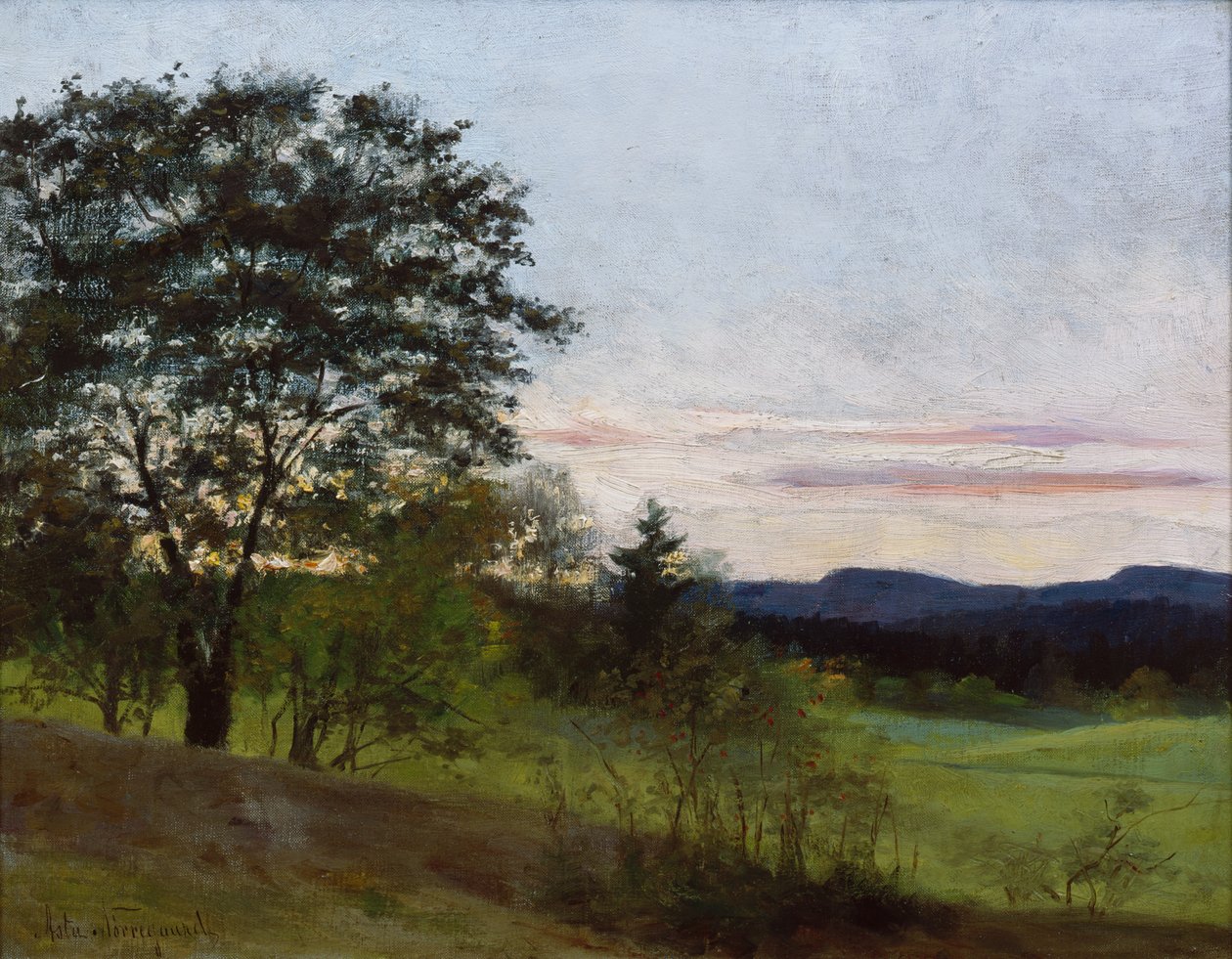 Landschaft von Aske von Asta Norregaard