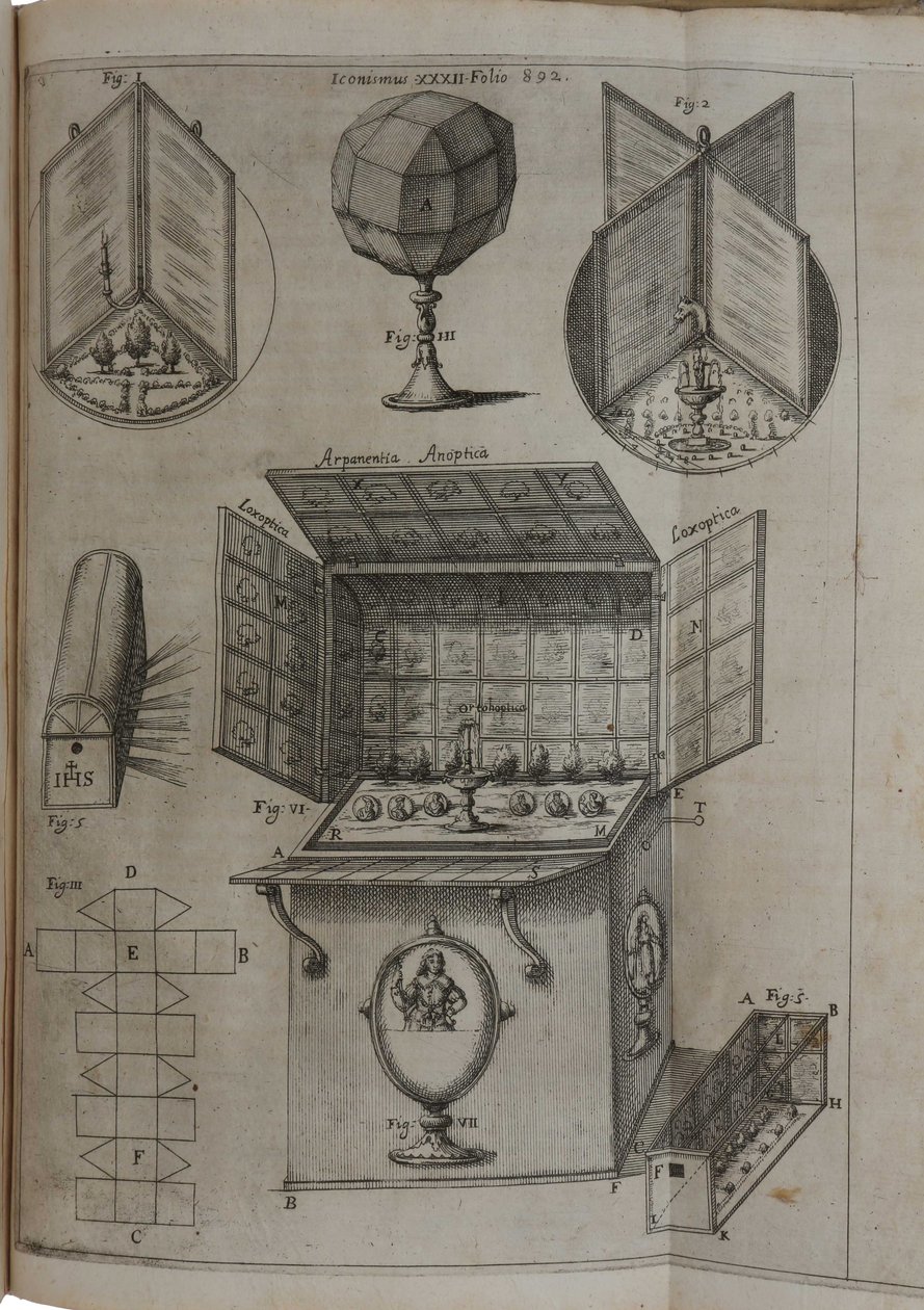 Ars magna lucis et umbrae von Athanasius Kircher