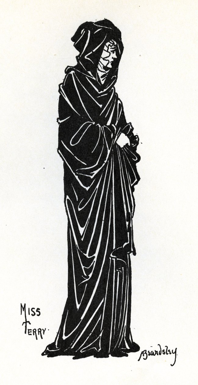Ellen Terry als Rosamund de Clifford in einer Produktion am Lyceum Theatre, London, des poetischen Dramas 
