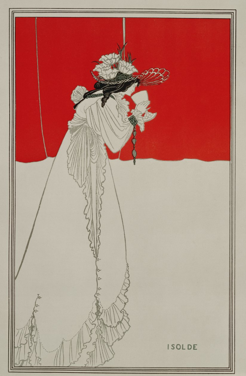 Isolde, 1895 von Aubrey Beardsley