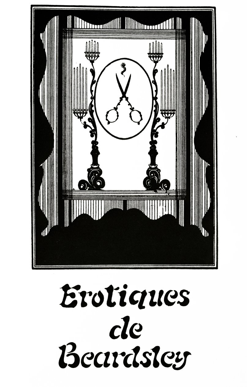 Erotische Werke von Beardsley, ca. 1894 von Aubrey Beardsley