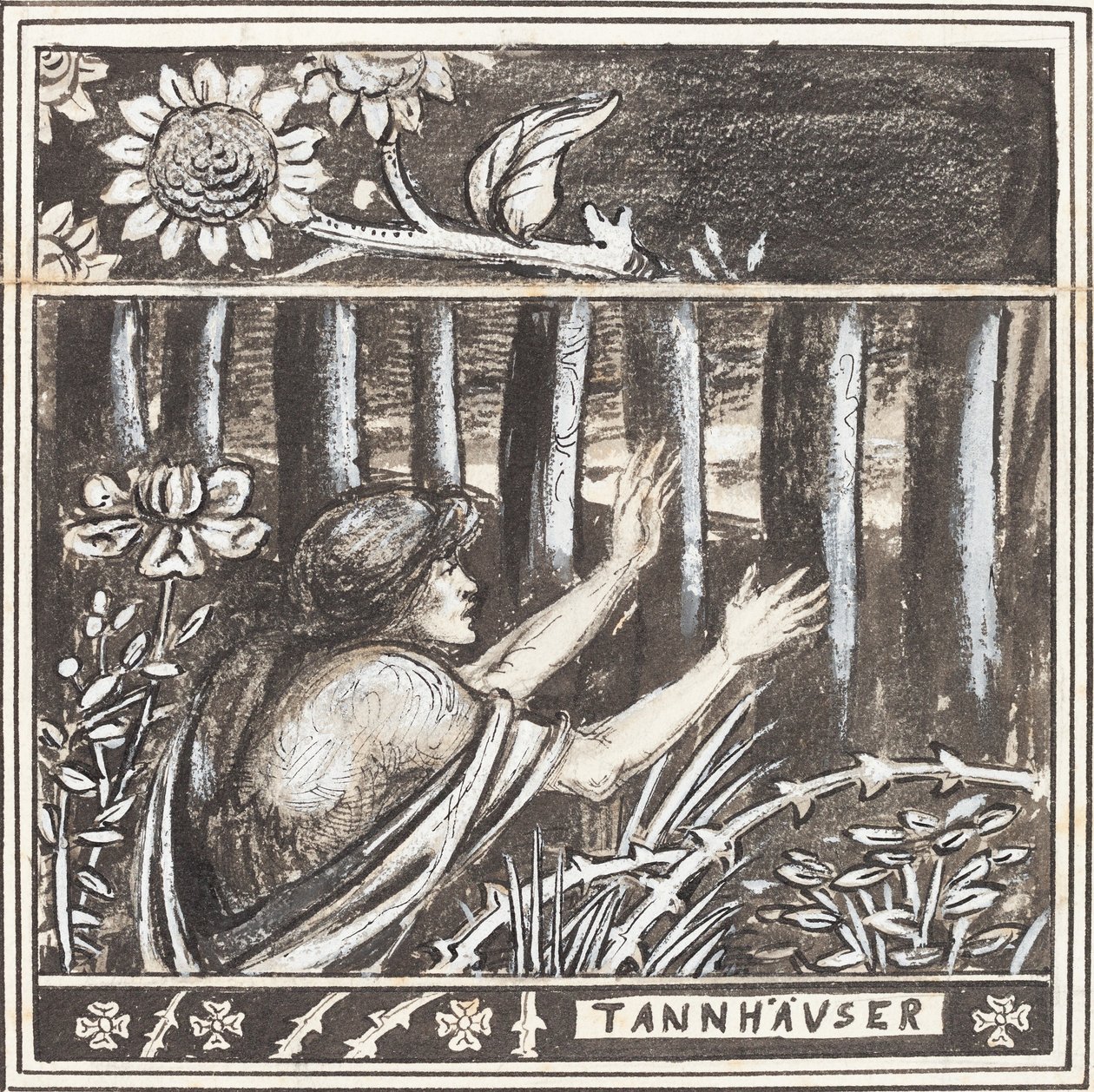 Tannhäuser von Aubrey Beardsley
