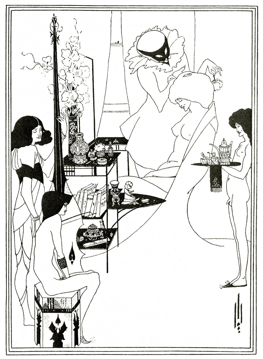 Die Toilette der Salome, ca. 1894 von Aubrey Beardsley