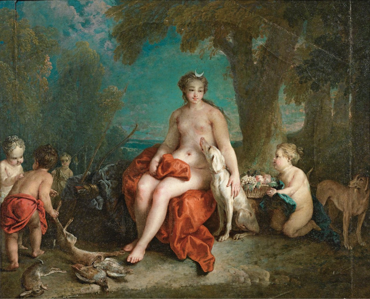 Die Ruhe der Diana von Auger Lucas