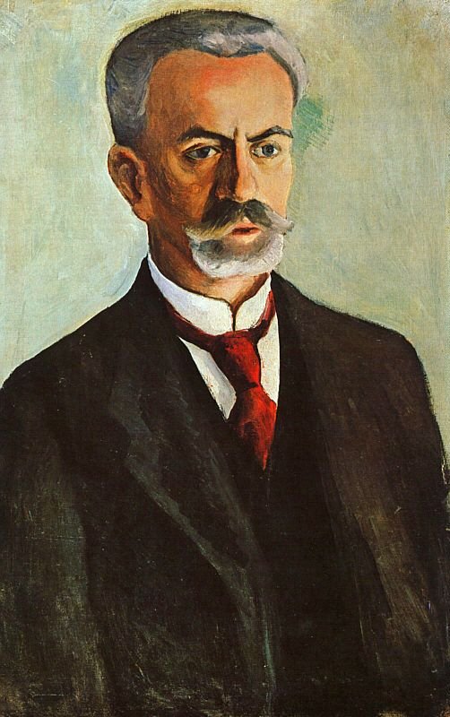 Bildnis Bernhard Koehler von August Macke