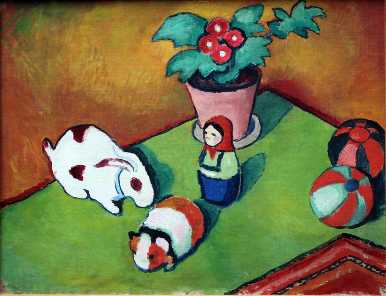 Little Walters Spielzeuge von August Macke