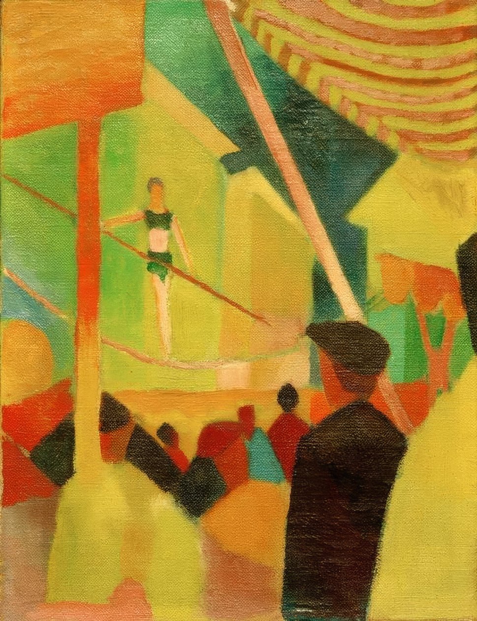 Seiltänzerin von August Macke
