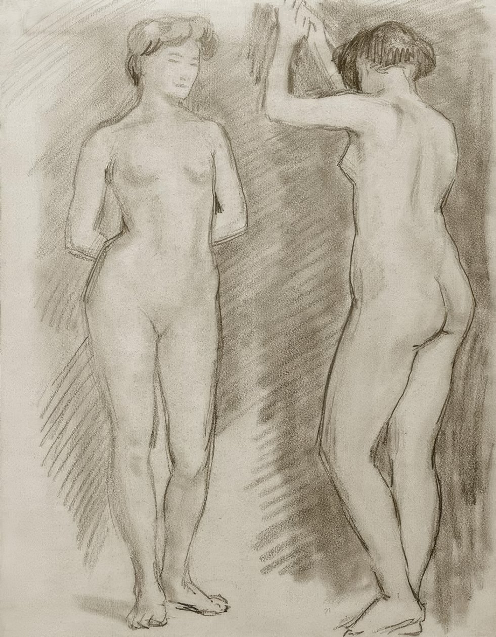 Weibliche Akte von August Macke