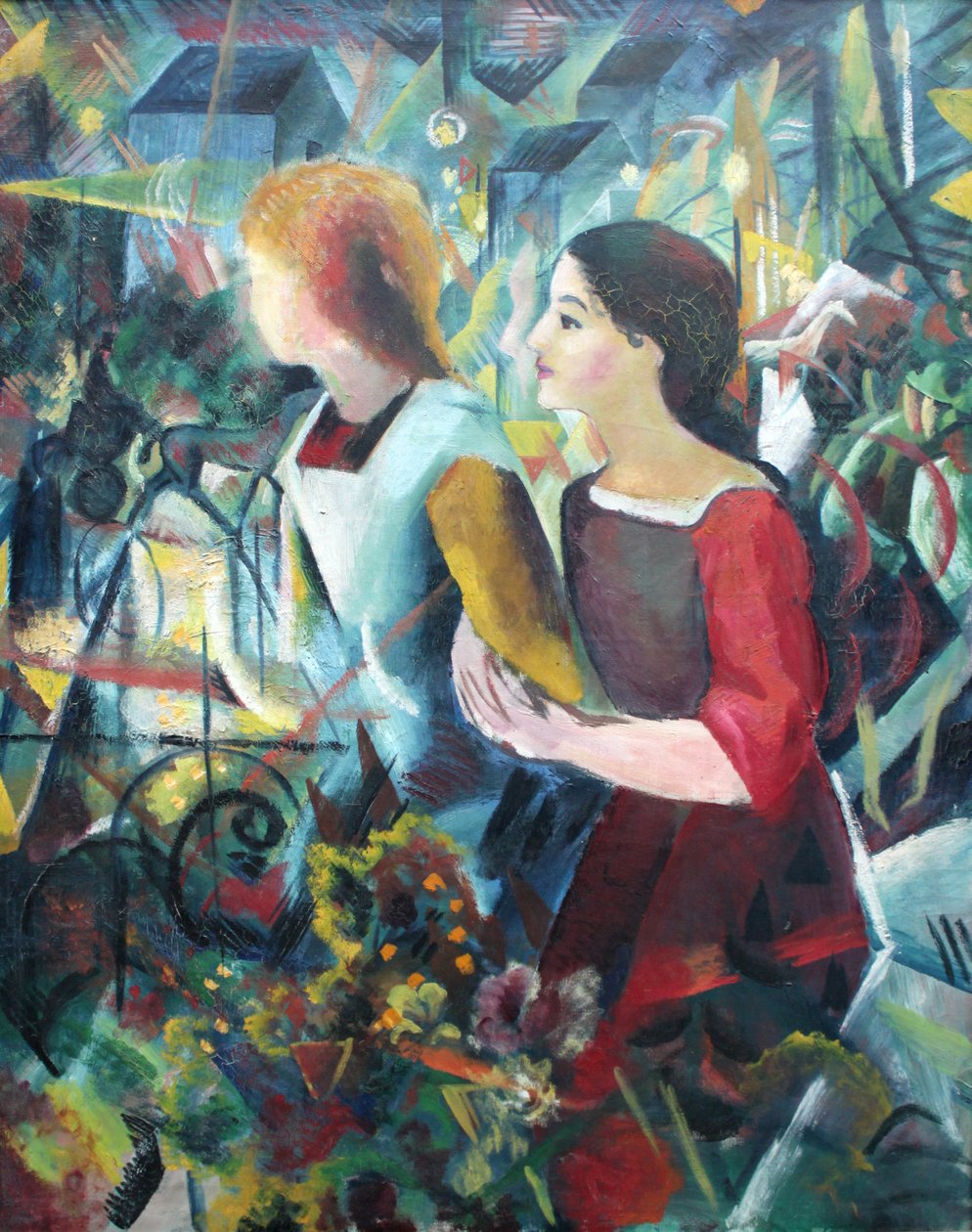 Zwei Mädchen von August Macke