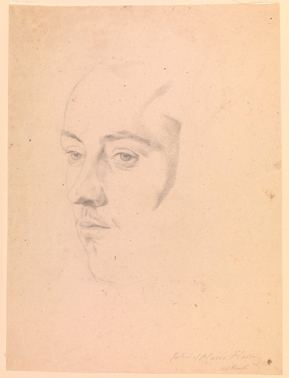 Porträt von Harro Harring von August Krafft