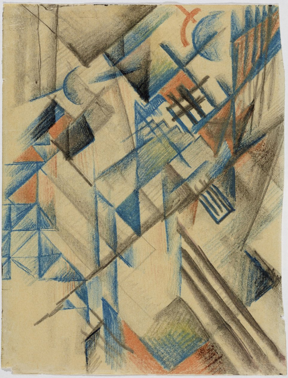 Abstrakte Formen II von August Macke