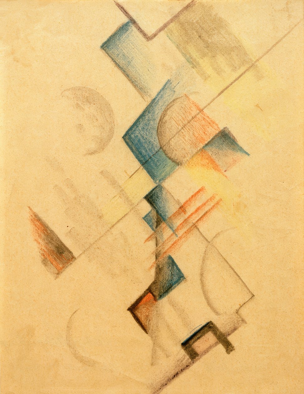 Farbige Formen (Abstrakte Formen) von August Macke
