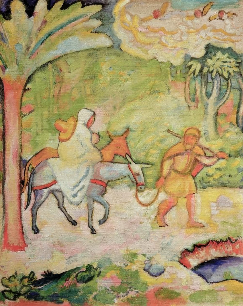 Flucht nach Ägypten von August Macke