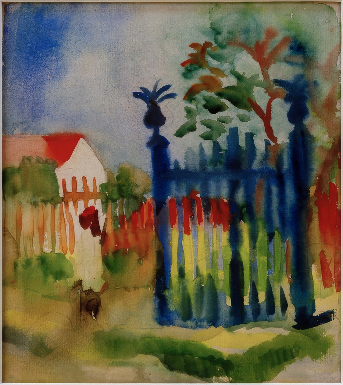 Gartentor von August Macke