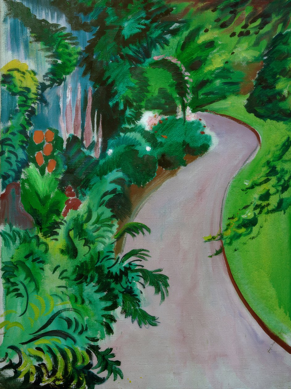 Gartenweg von August Macke