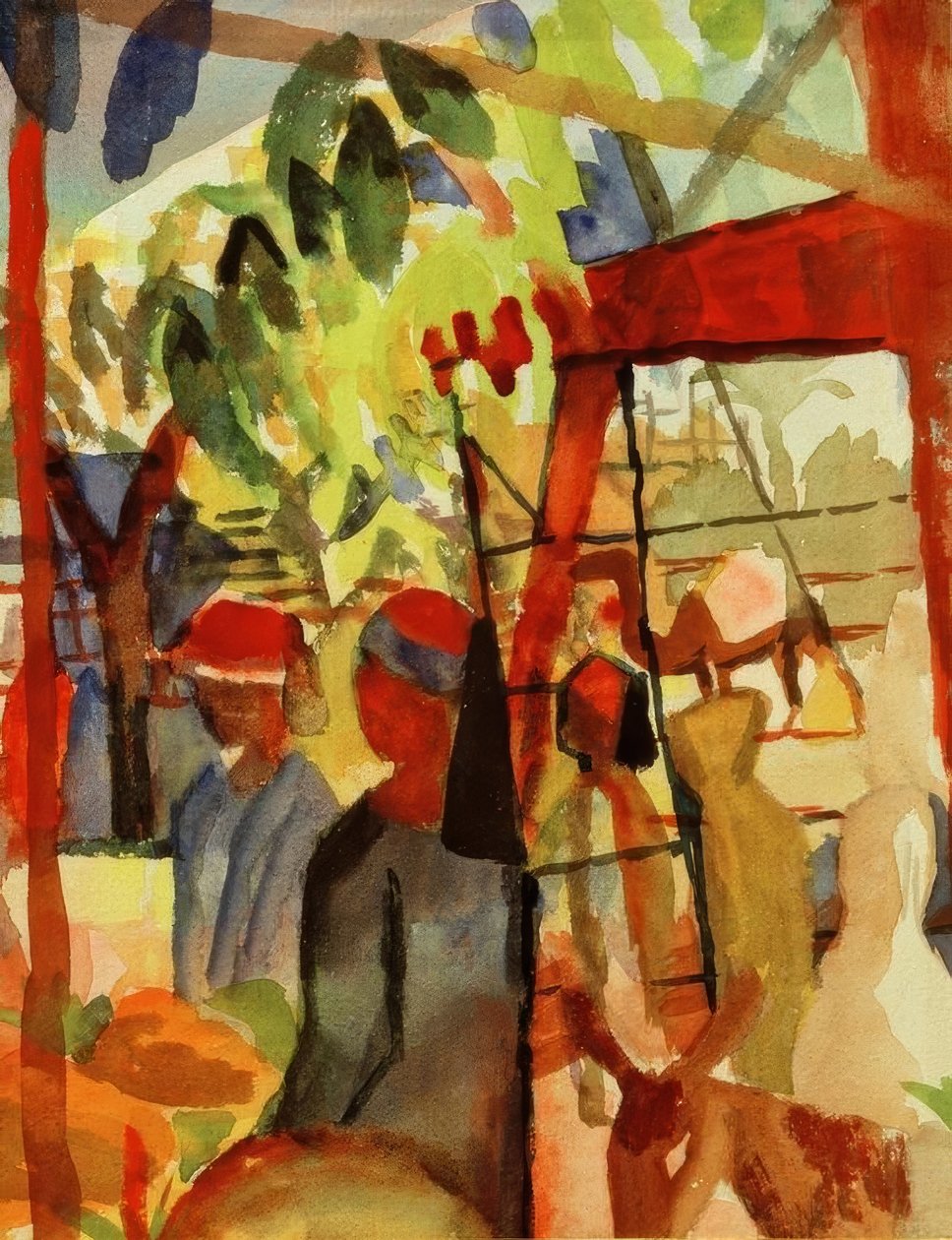 Marktleben von August Macke