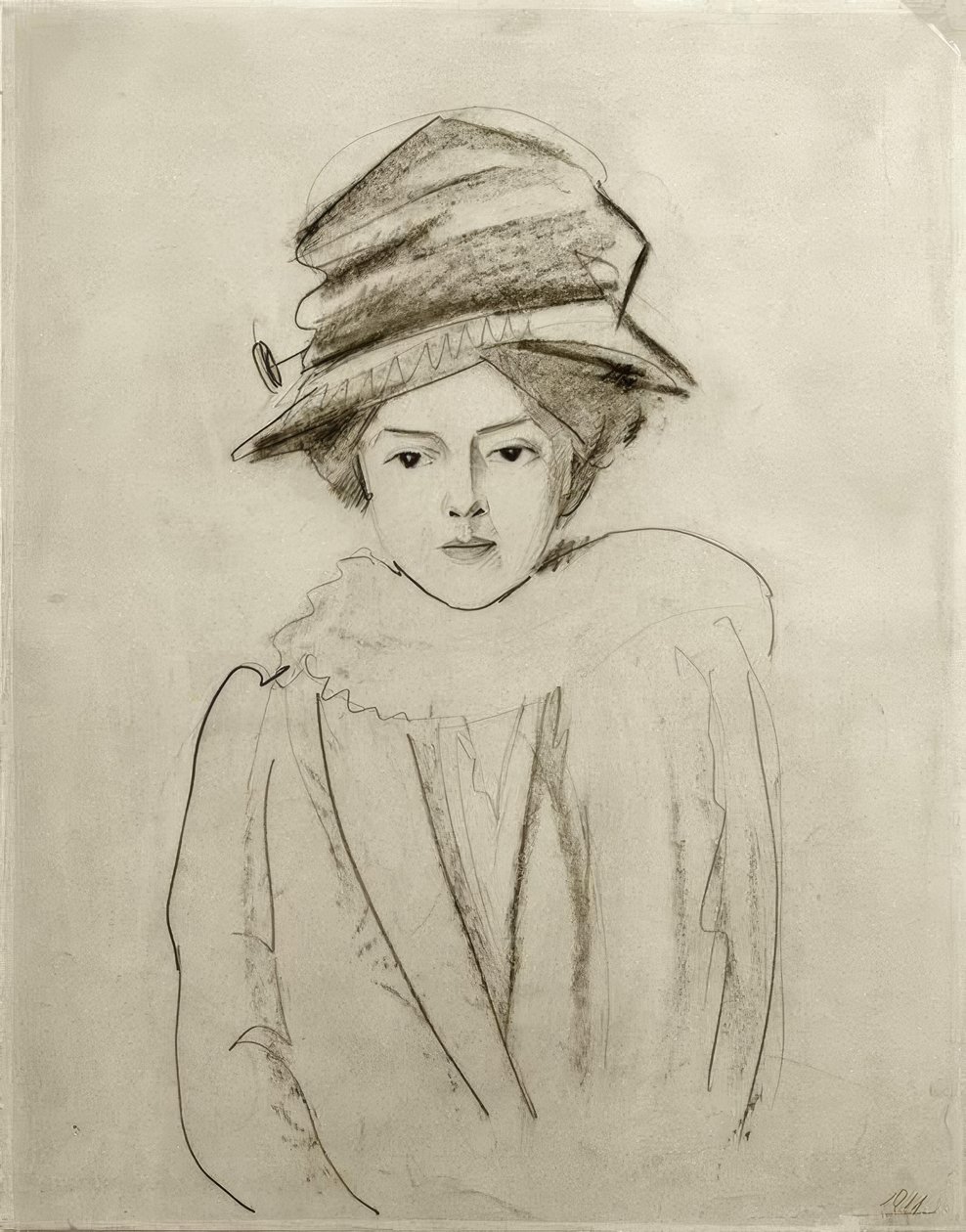 Porträt Elly Jost von August Macke