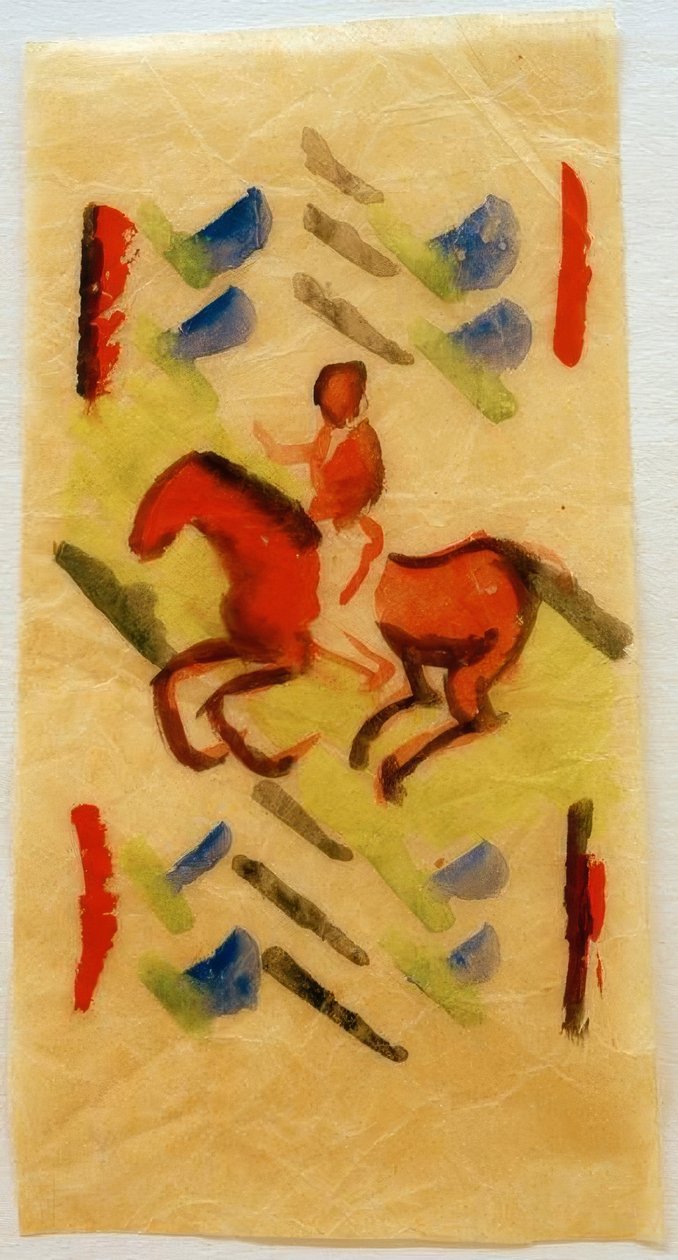 Roter Reiter von August Macke