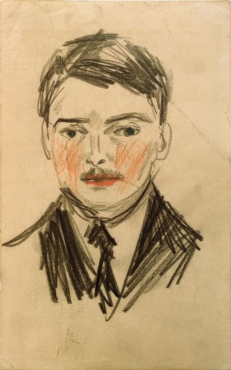 Selbstporträt von August Macke