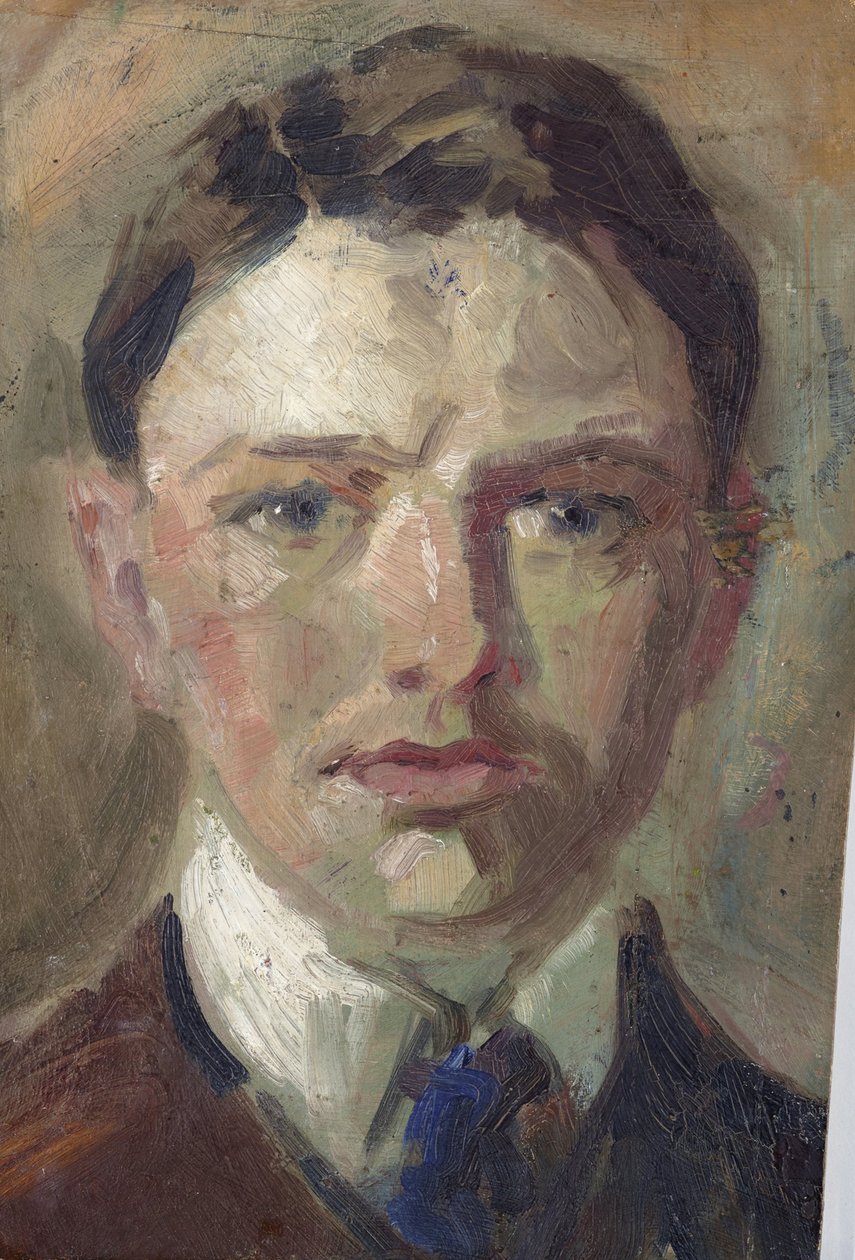 Studie zu einem Selbstporträt von August Macke