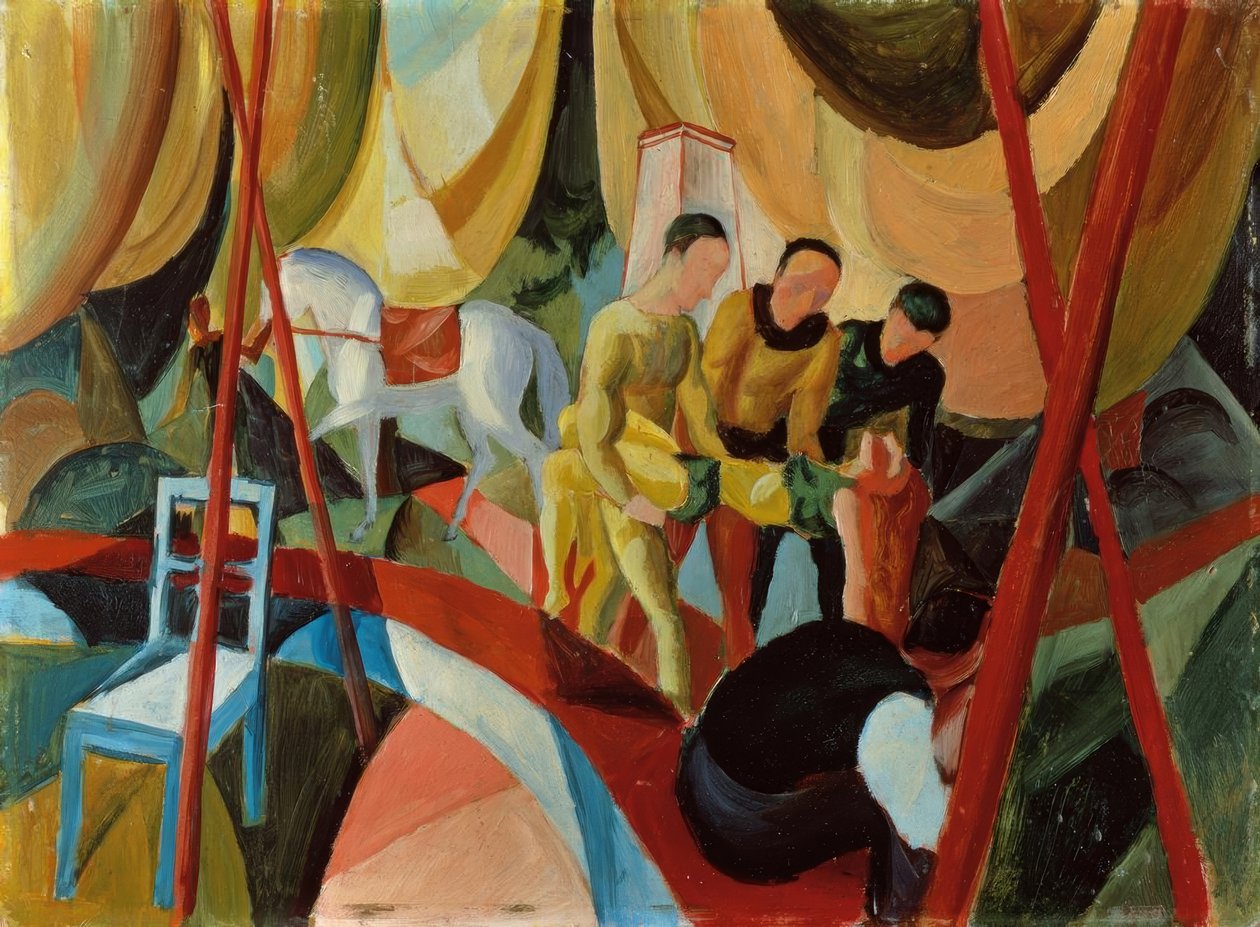 Zirkus von August Macke