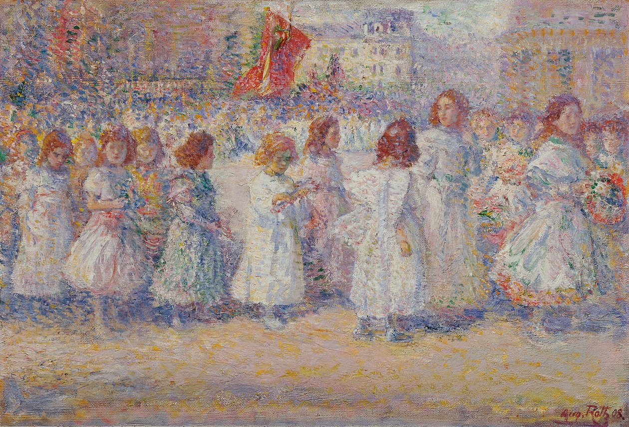 Fronleichnamszug von August Roth
