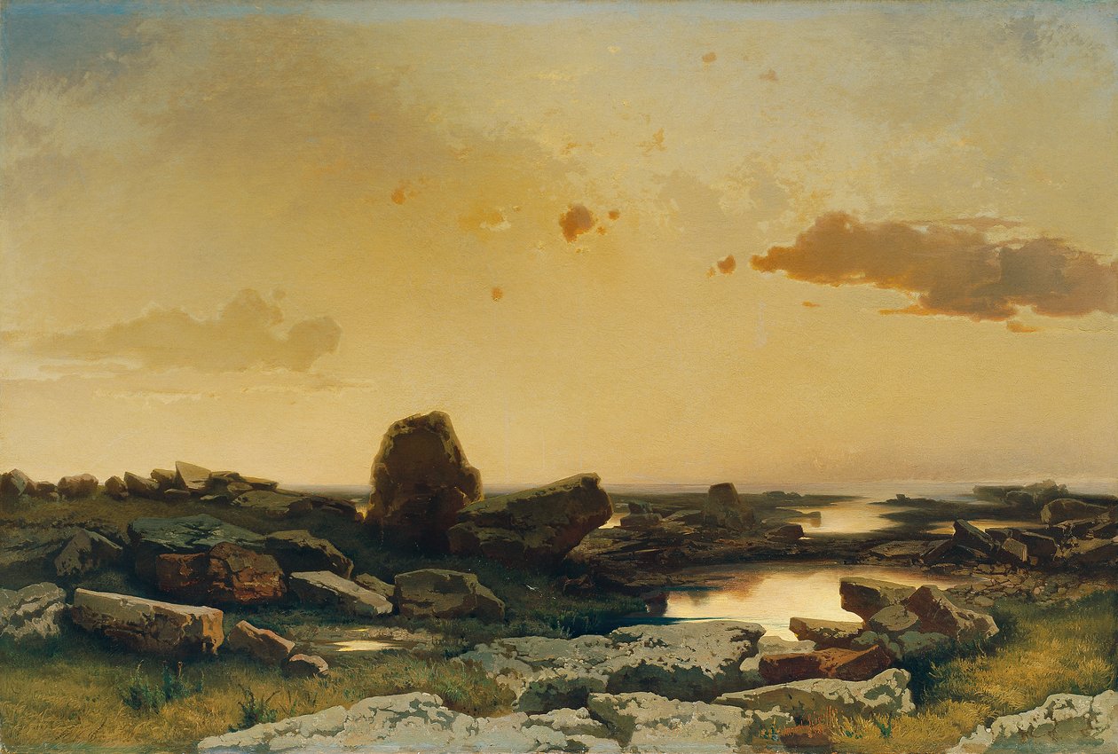 Helgoland von August Schaeffer von Wienwald