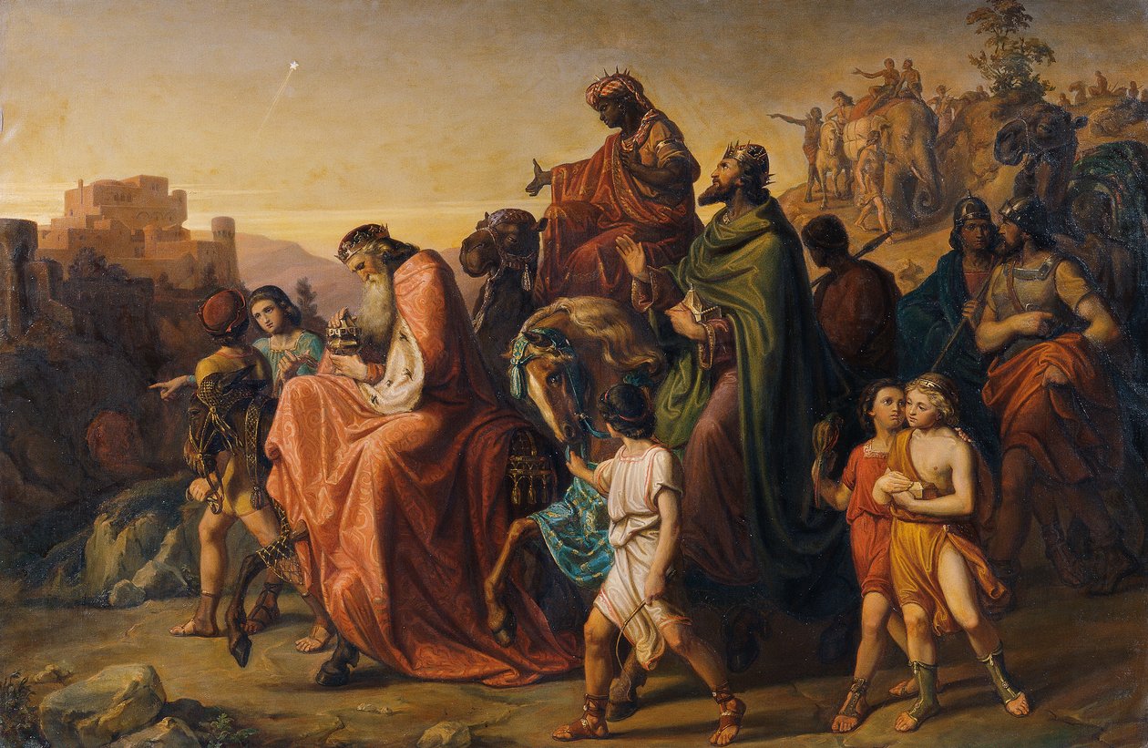 Zug der heiligen drei Könige von August Wörndle