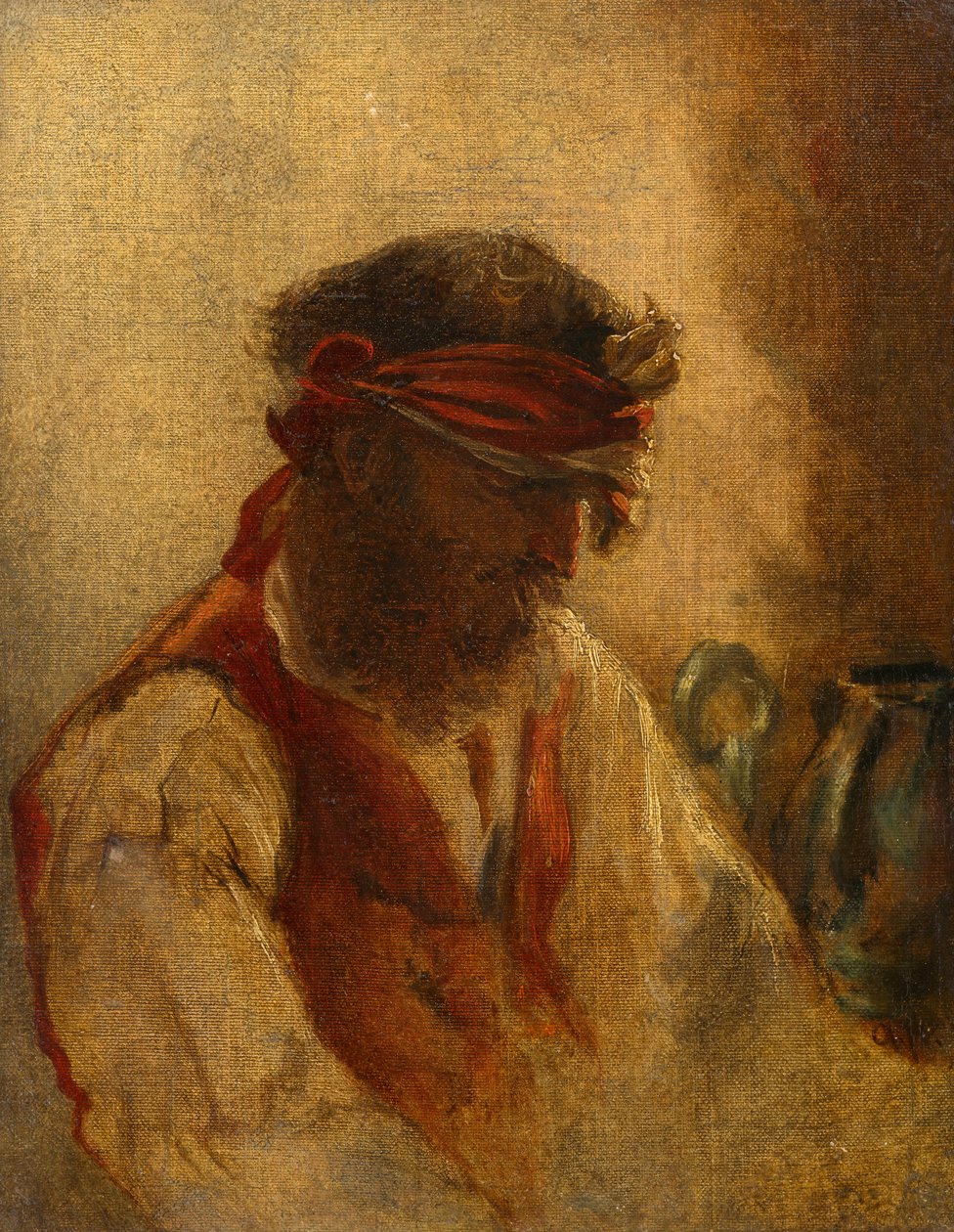 Verwundeter Tiroler von August von Pettenkofen