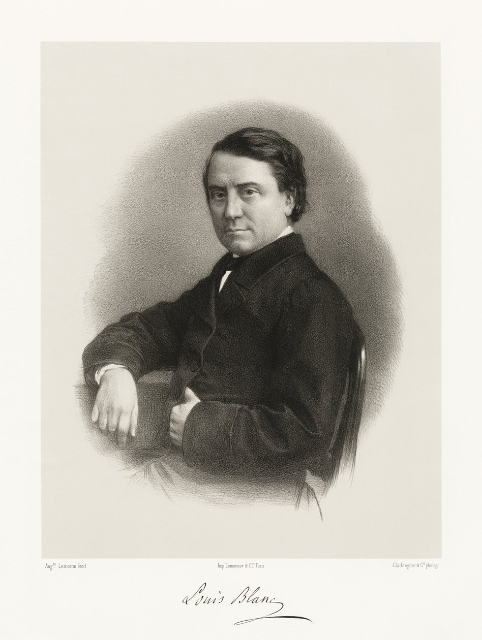Louis Blanc von Auguste Charles Lemoine