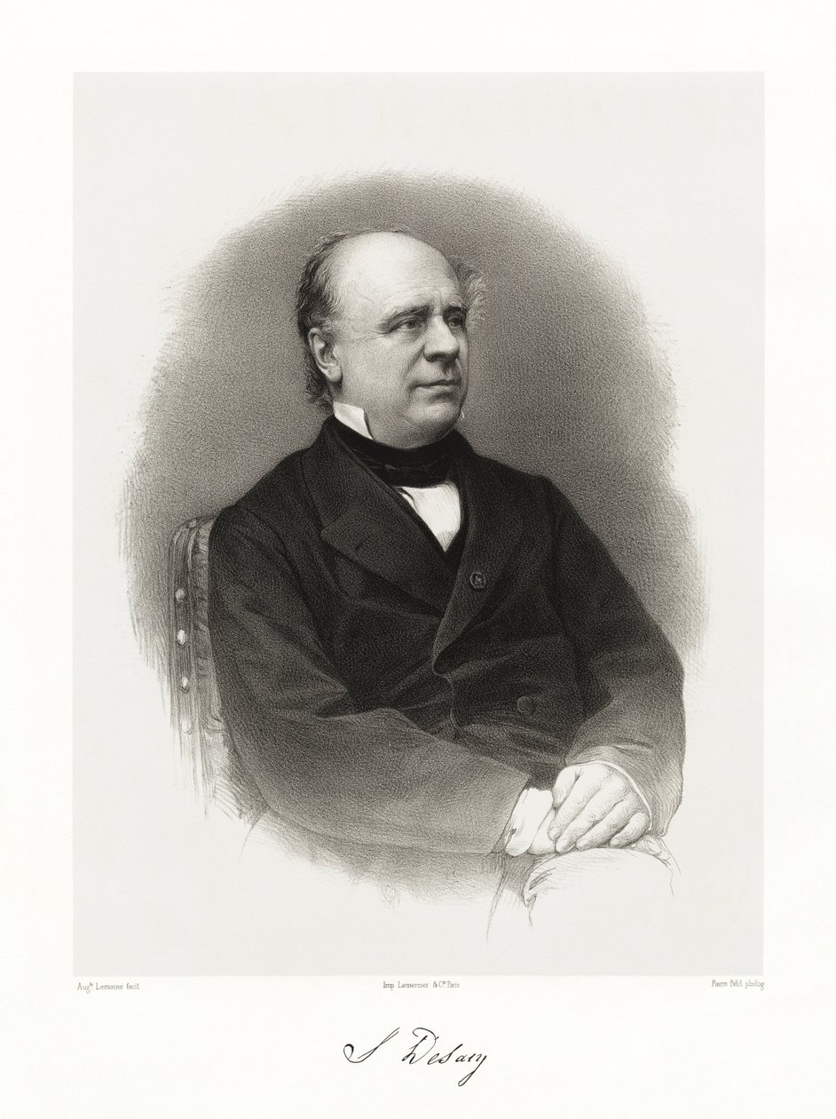 Ustazade Silvestre de Sacy von Auguste Charles Lemoine