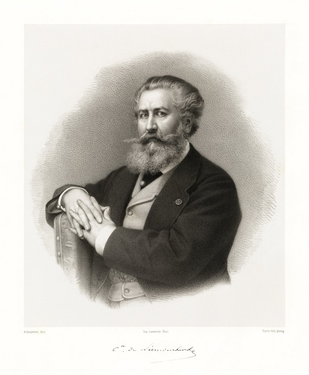 Alfred Émilien de Nieuwerkerke von Auguste Charpentier