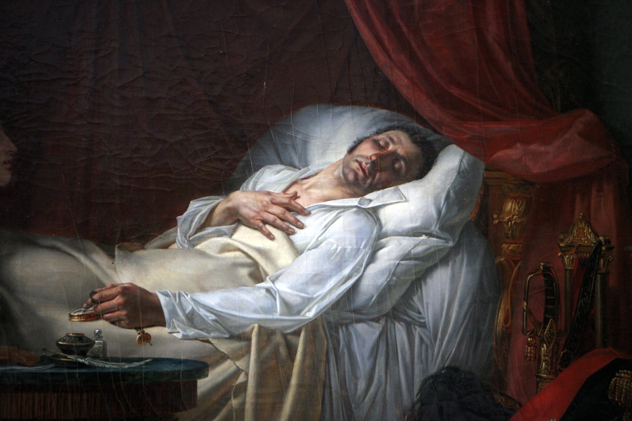Der Tod des Generals Moreau von Louis Charles Auguste Couder