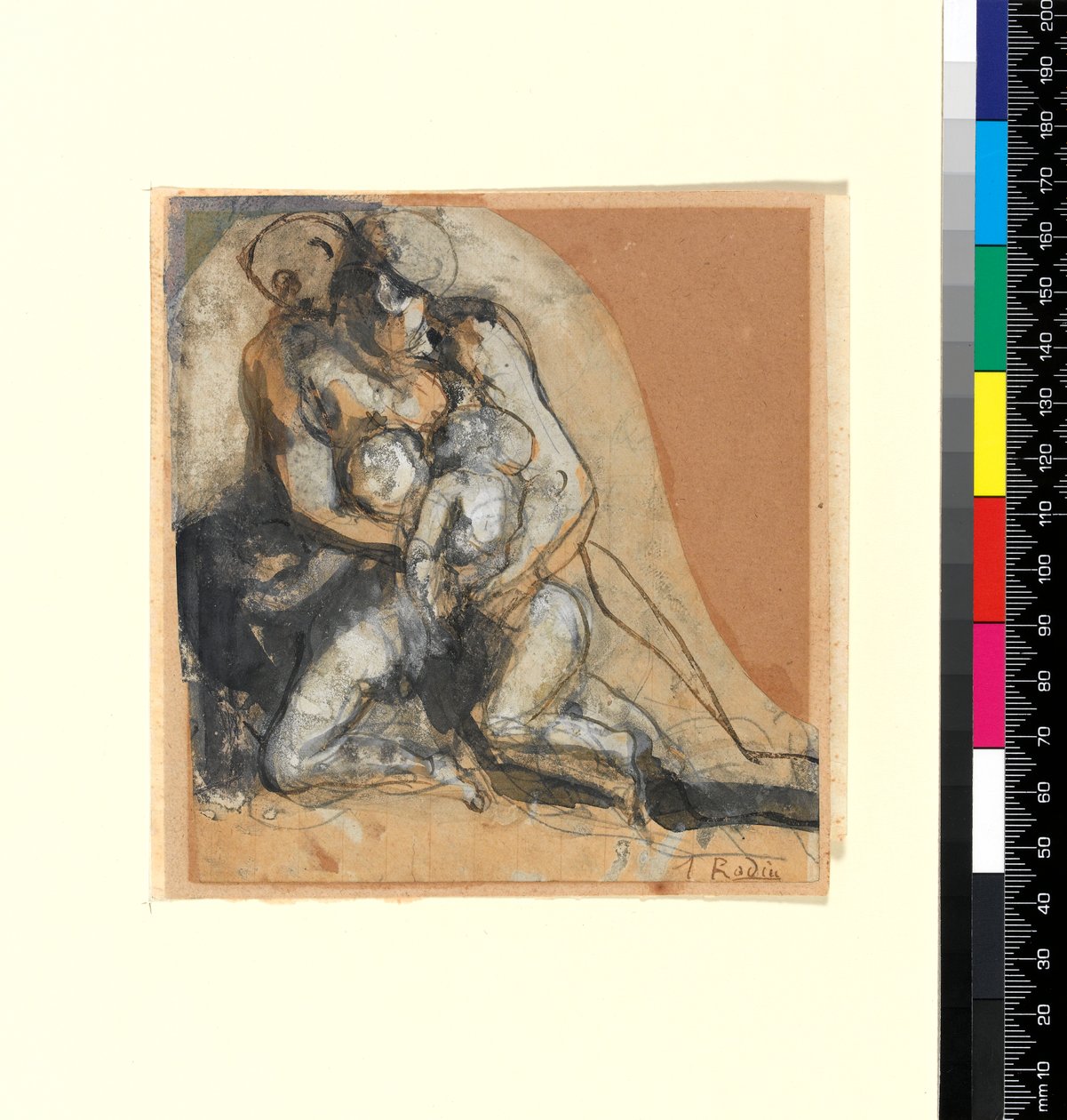 Nächstenliebe von Auguste Rodin