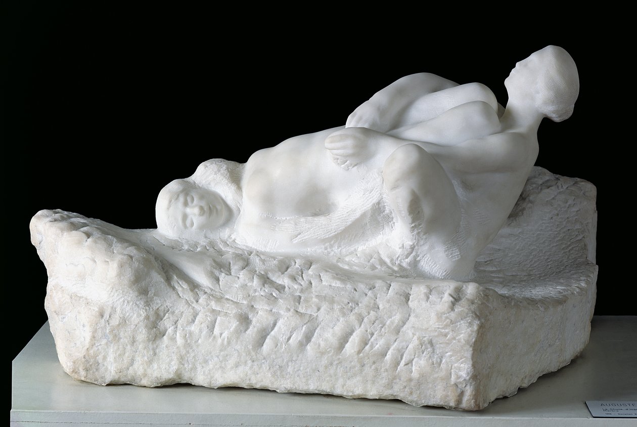 Ikarus fällt, vor 1910 von Auguste Rodin