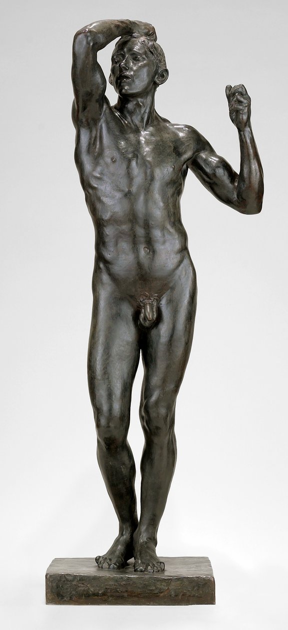 Das Zeitalter der Bronze, 1876-77 von Auguste Rodin