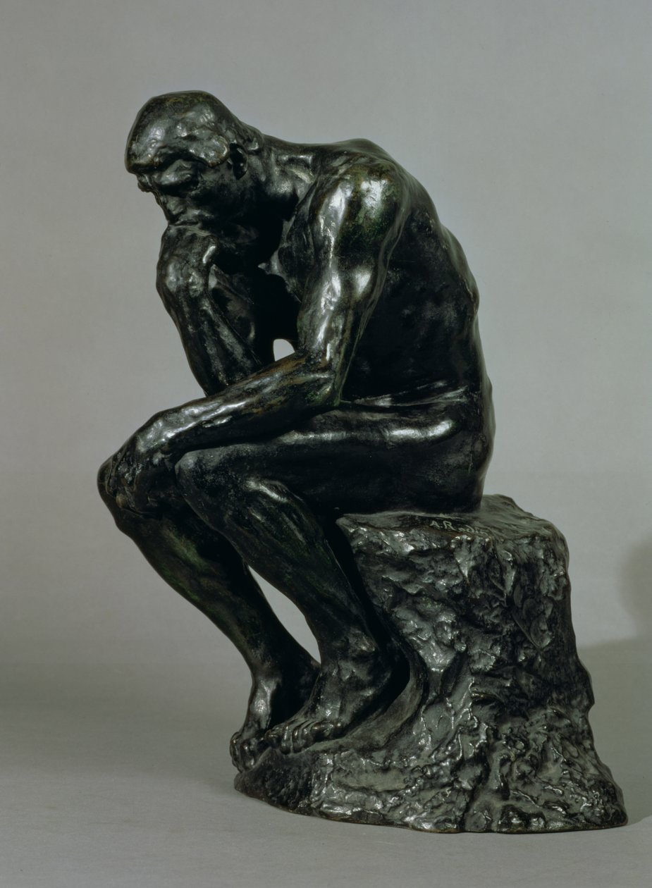 Der Denker (Le Penseur) (Bronze) von Auguste Rodin