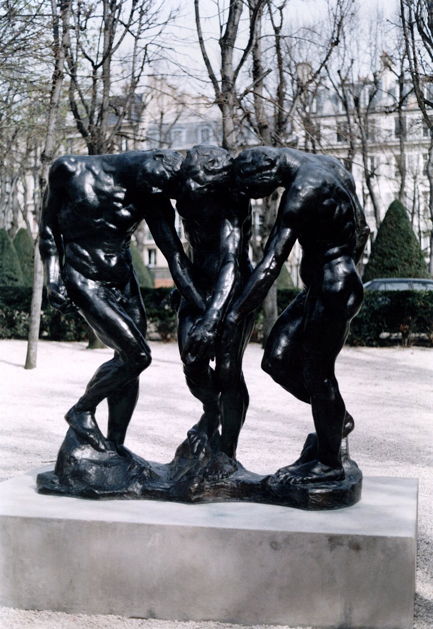 Die drei Schatten, 1881 (Bronze) von Auguste Rodin
