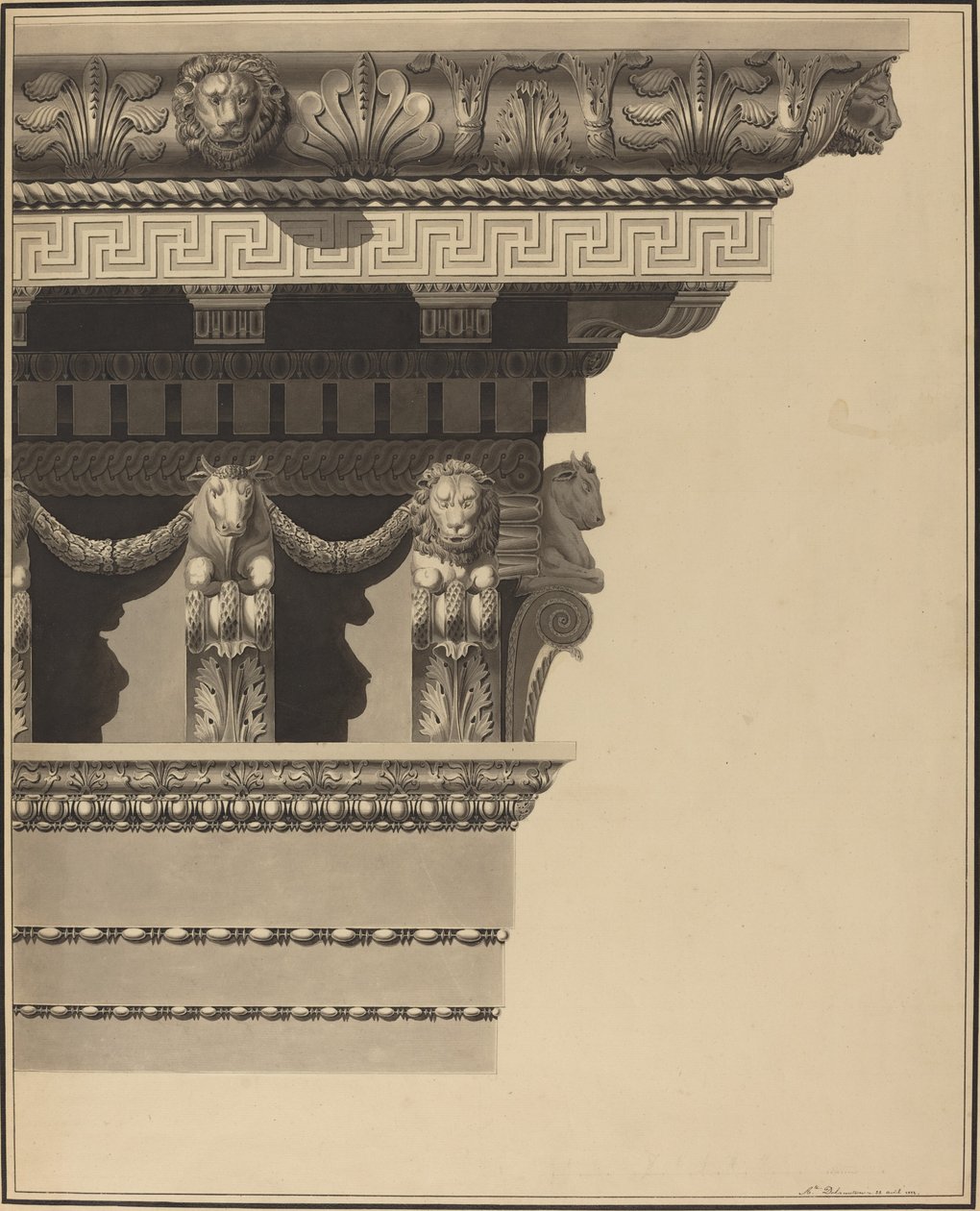 Gebälk von Auguste Delacouture