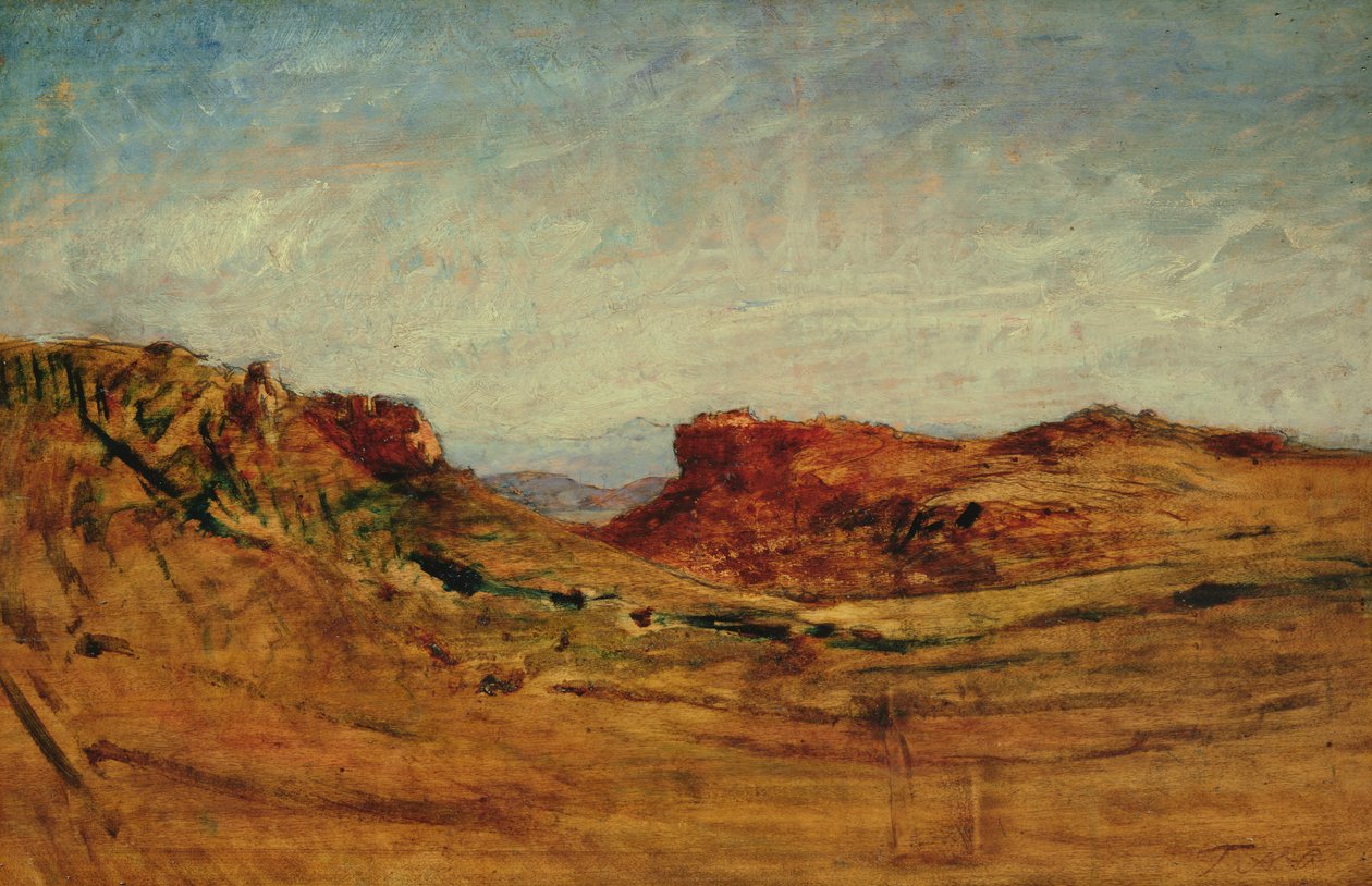 Landschaft von Auguste Francois Ravier