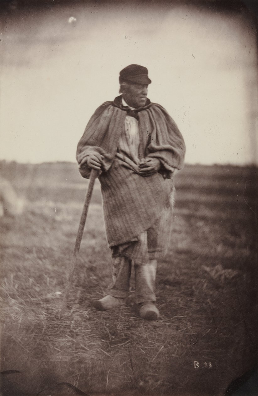 Mann mit Spazierstock von Auguste Giraudon