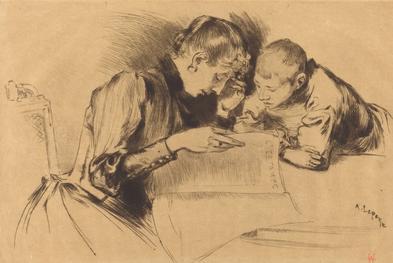Bilder Les images von Auguste Lepere