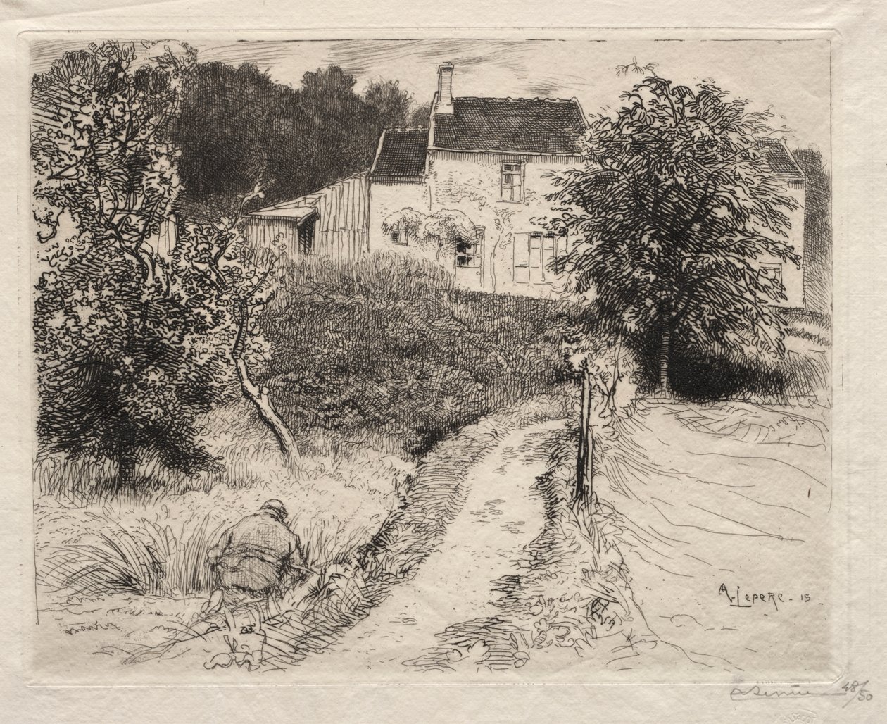 Ein Bellot von Auguste Louis Lepère