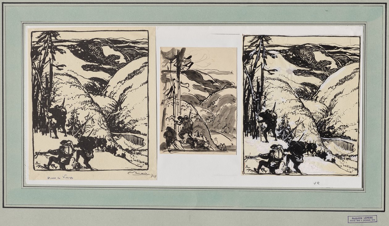 In den Vogesen von Auguste Louis Lepère