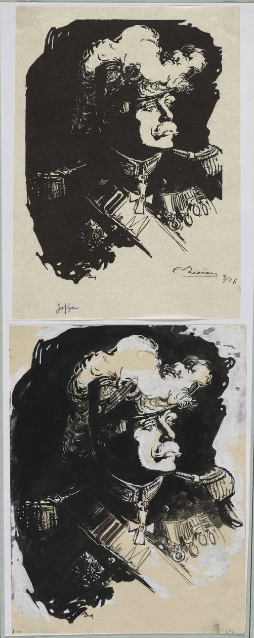 Marschall Joffre, 1914 von Auguste Louis Lepère