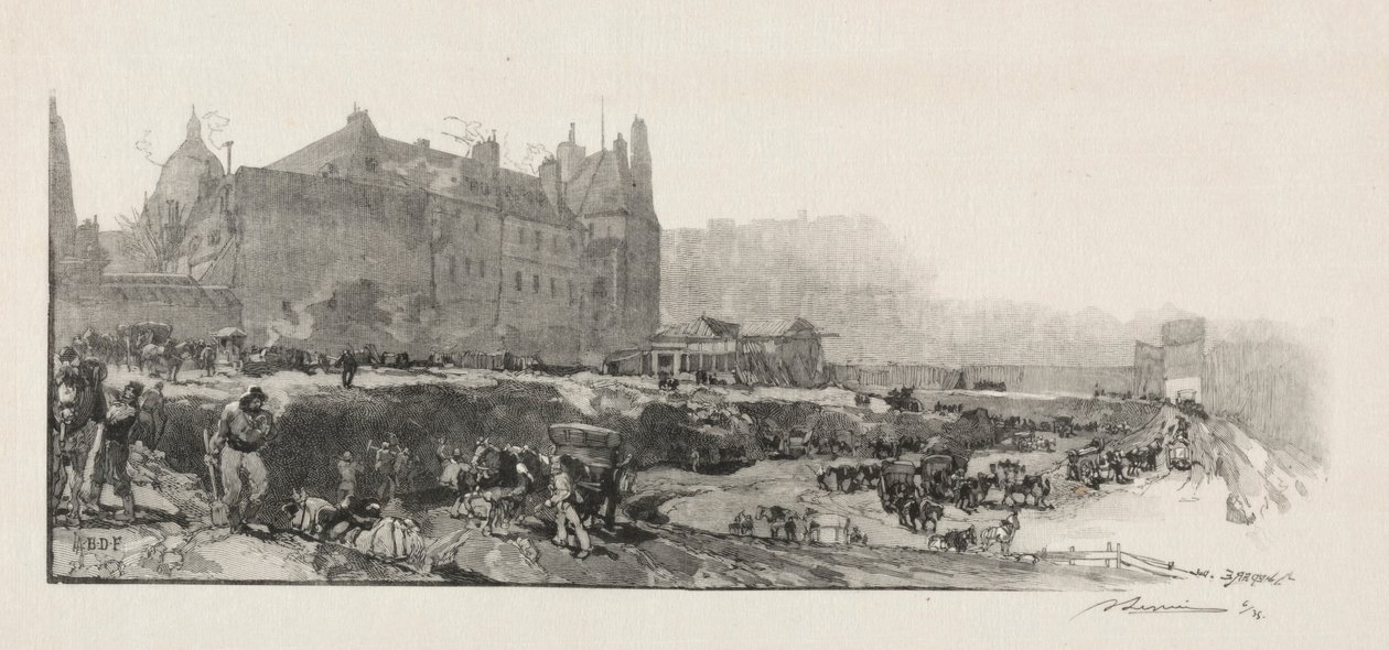 Vieille Sorbonne von Auguste Louis Lepère