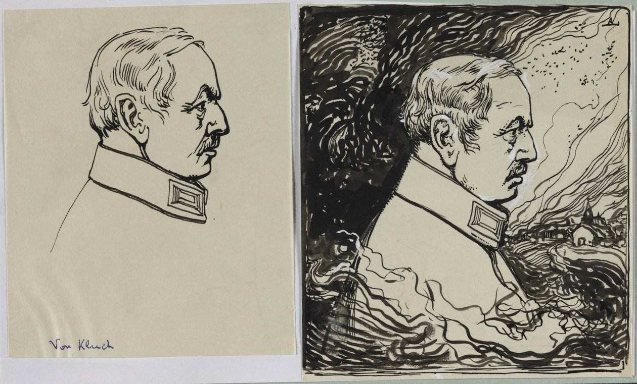 Von Kluck, 1914 von Auguste Louis Lepère