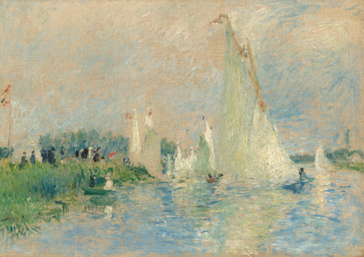 Regatta in Argenteuil von Auguste Renoir